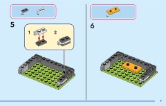 LEGO 43267 instructions page 7 – build guide