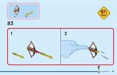 LEGO 43267 instructions page 75 – build guide