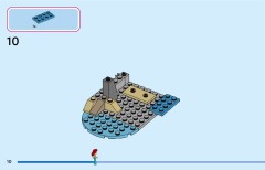 LEGO 43267 instructions page 10 – build guide