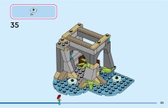 LEGO 43267 instructions page 35 – build guide