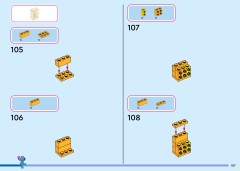 LEGO 43268 instructions page 107 – build guide