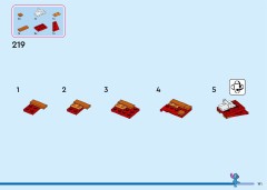 LEGO 43268 instructions page 191 – build guide