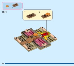 LEGO 43270 instructions page 106 – build guide