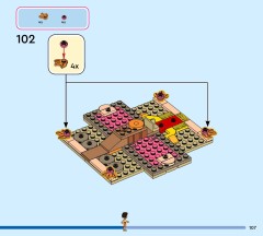 LEGO 43270 instructions page 107 – build guide