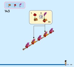 LEGO 43270 instructions page 139 – build guide