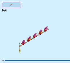 LEGO 43270 instructions page 140 – build guide