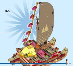 LEGO 43270 instructions page 141 – build guide
