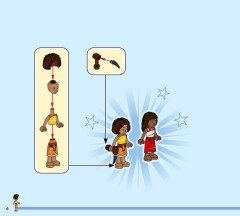 LEGO 43270 instructions page 6 – build guide