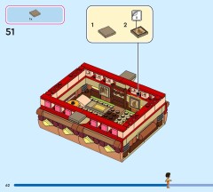 LEGO 43270 instructions page 62 – build guide