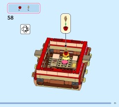 LEGO 43270 instructions page 71 – build guide