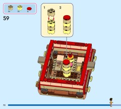 LEGO 43270 instructions page 72 – build guide