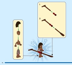 LEGO 43270 instructions page 74 – build guide