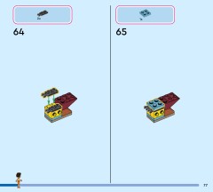 LEGO 43270 instructions page 77 – build guide