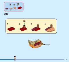 LEGO 43270 instructions page 87 – build guide