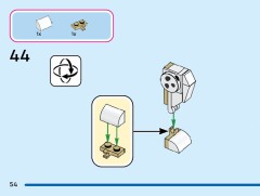 LEGO 43271 instructions page 54 – build guide