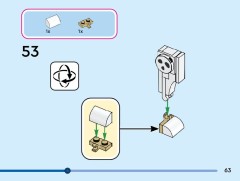 LEGO 43271 instructions page 63 – build guide