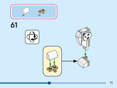 LEGO 43271 instructions page 71 – build guide
