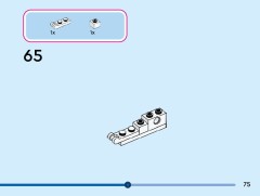 LEGO 43271 instructions page 75 – build guide