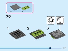 LEGO 43271 instructions page 89 – build guide