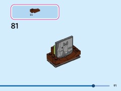 LEGO 43271 instructions page 91 – build guide