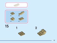 LEGO 43271 instructions page 17 – build guide