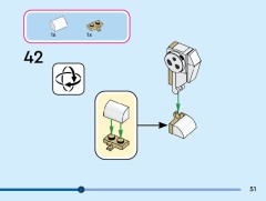 LEGO 43271 instructions page 51 – build guide