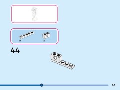 LEGO 43271 instructions page 53 – build guide