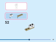 LEGO 43271 instructions page 61 – build guide