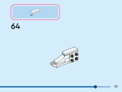 LEGO 43271 instructions page 73 – build guide