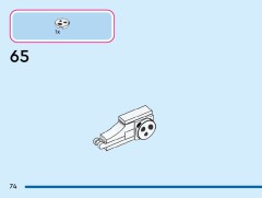 LEGO 43271 instructions page 74 – build guide