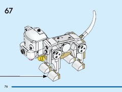 LEGO 43271 instructions page 76 – build guide