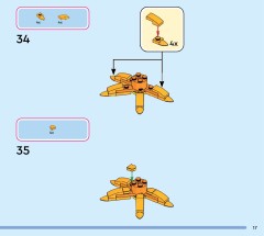 LEGO 43272 instructions page 17 – build guide