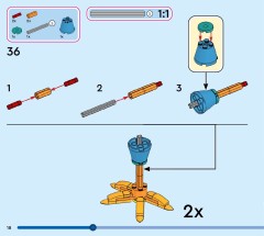 LEGO 43272 instructions page 18 – build guide