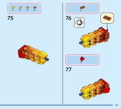LEGO 43272 instructions page 37 – build guide