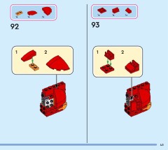 LEGO 43272 instructions page 43 – build guide