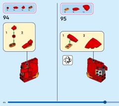 LEGO 43272 instructions page 44 – build guide