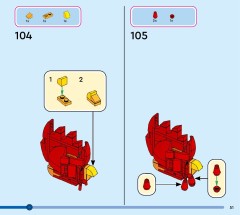 LEGO 43272 instructions page 51 – build guide