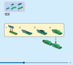 LEGO 43272 instructions page 61 – build guide