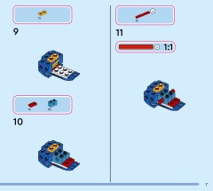 LEGO 43272 instructions page 7 – build guide