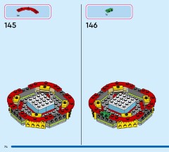 LEGO 43272 instructions page 74 – build guide