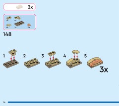 LEGO 43272 instructions page 76 – build guide