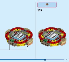 LEGO 43272 instructions page 77 – build guide