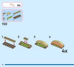 LEGO 43272 instructions page 78 – build guide