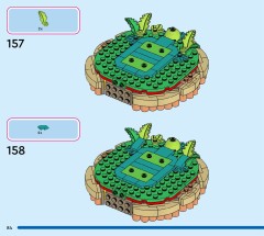 LEGO 43272 instructions page 84 – build guide