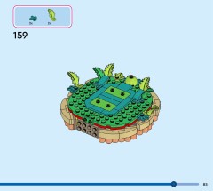 LEGO 43272 instructions page 85 – build guide