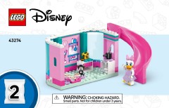 LEGO 43274 instructions page 1 – build guide