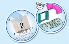 LEGO 43274 instructions page 3 – build guide