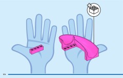 LEGO 43274 instructions page 44 – build guide