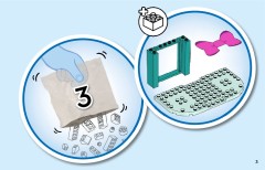 LEGO 43274 instructions page 3 – build guide