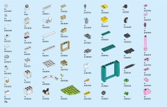 LEGO 43274 instructions page 74 – build guide